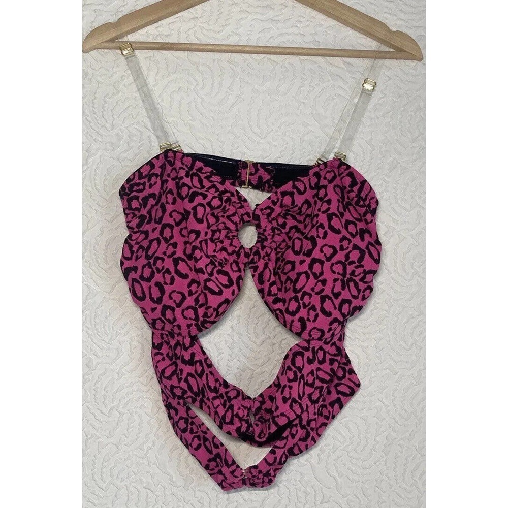 Fashion To Figure Women's Plus Size Bikini Swim TOP ONLY NWT SIZE OX/ X-LARGE